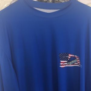 Men’s Ocean blue long sleeve